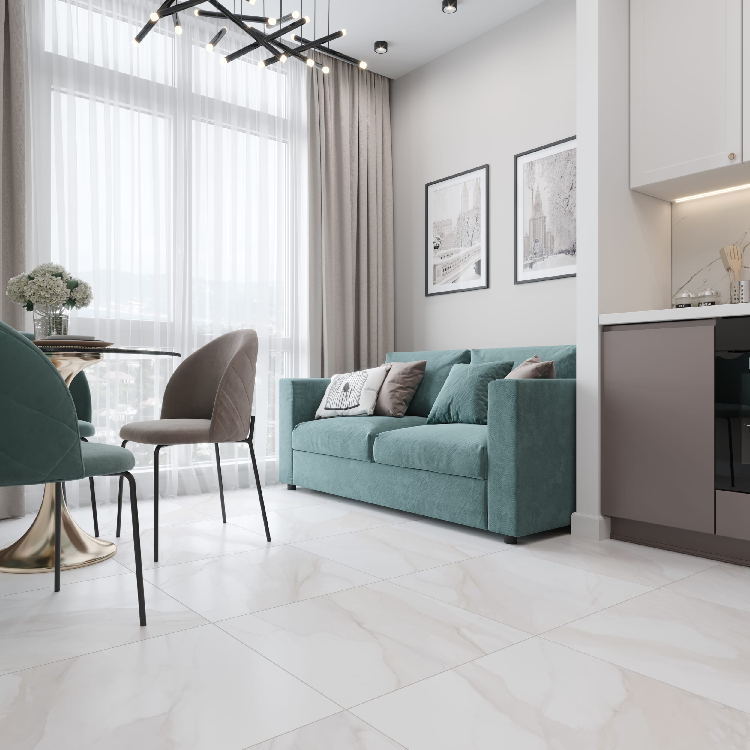 Коллекция керамогранита Москва Белокаменная – купить в LB Ceramics, фото 1